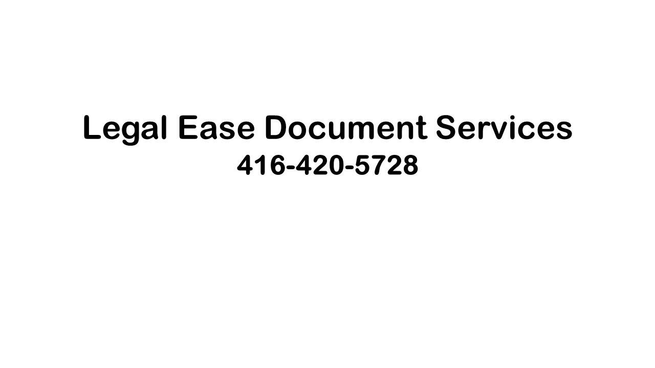 Legal Ease Document Services